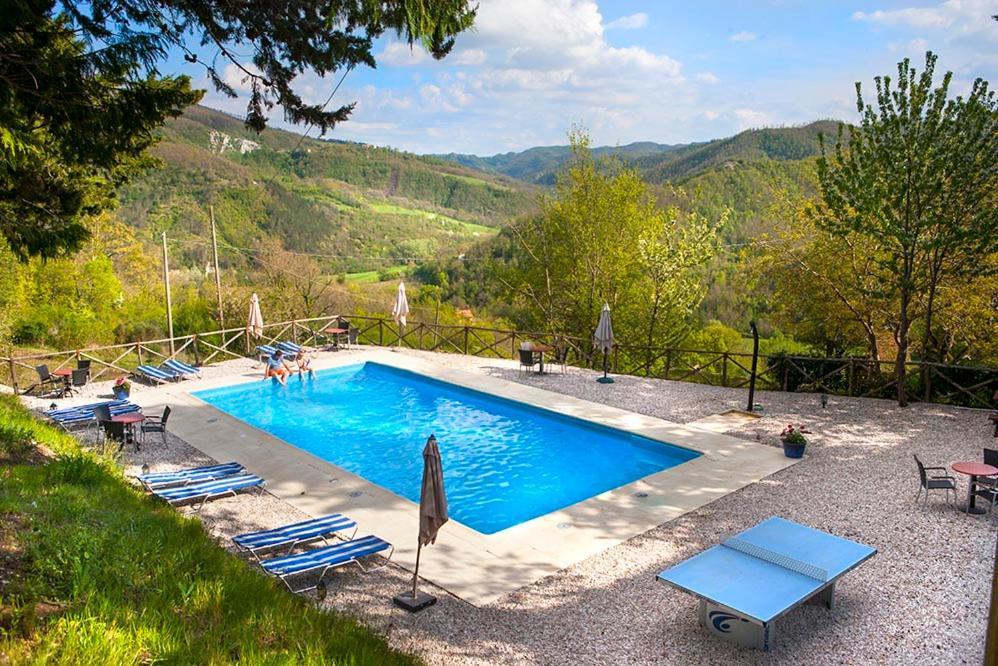 Country House Villa La Farfalla Pietralunga  Luaran gambar