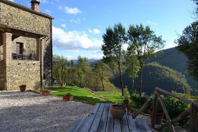 Country House Villa La Farfalla Pietralunga  Luaran gambar